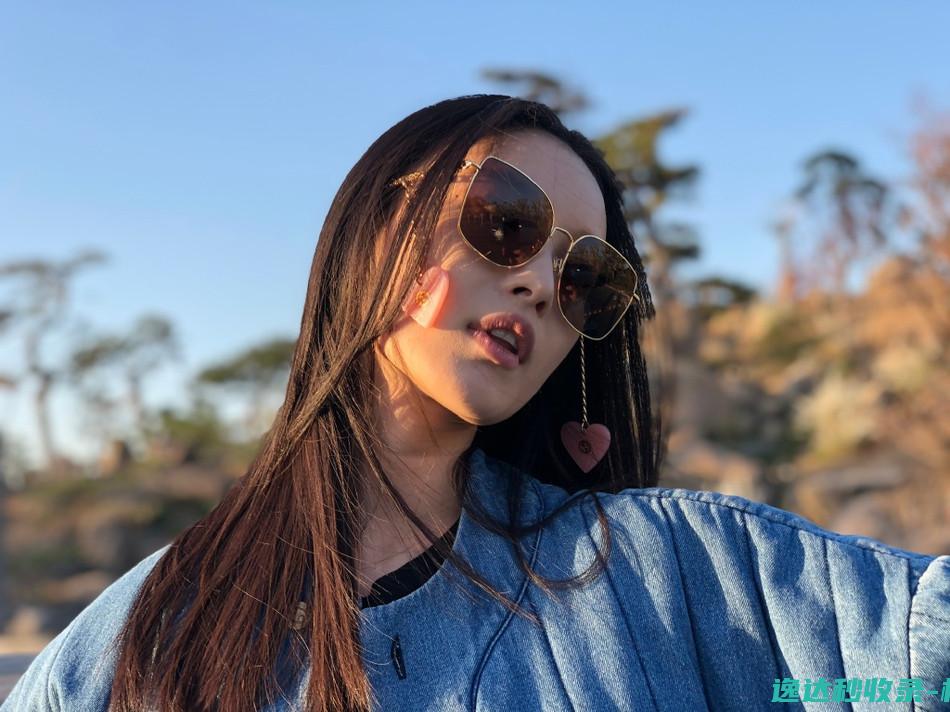 元气少女的精致自拍!倪妮戴墨镜出街享春日阳光_美女欣赏